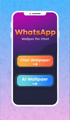 AI Wallpaper for Whatsapp Chat android App screenshot 18